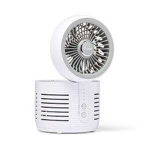 Crane 2-in-1 Desktop Air Purifier & Fan - Elvoros