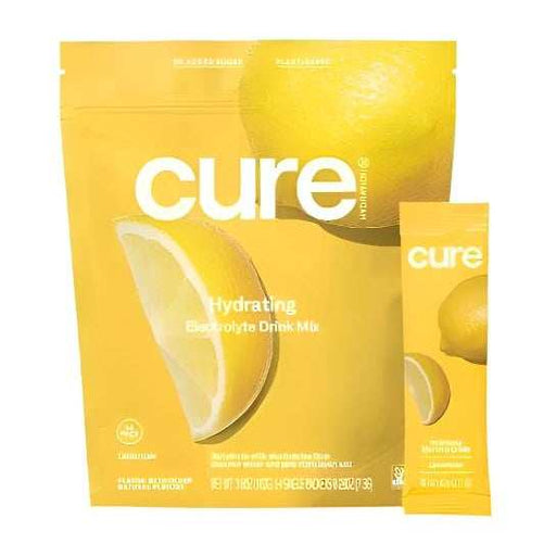 Cure Hydrating Electrolyte Drink Mix - Lemonade - Elvoros