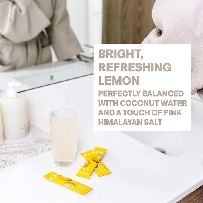 Cure Hydrating Electrolyte Drink Mix - Lemonade - Elvoros