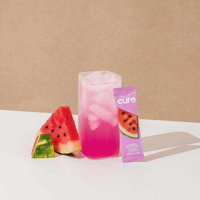 Cure Hydrating Electrolyte Drink Mix - Watermelon - Elvoros