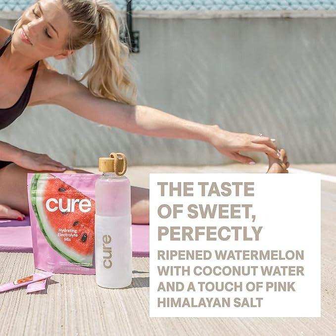 Cure Hydrating Electrolyte Drink Mix - Watermelon - Elvoros