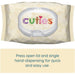Cuties Baby Wipes Unscented & Hypoallergenic - Elvoros