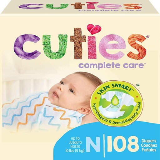 Cuties Complete Care Baby Diapers – Newborn - Elvoros