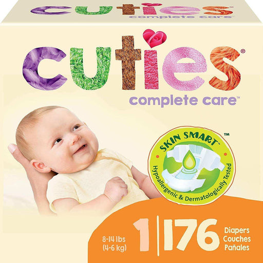 Cuties Complete Care Baby Diapers – Size 1 - Elvoros