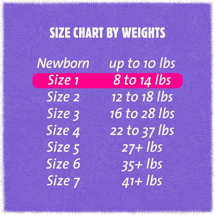 Cuties Complete Care Baby Diapers – Size 1 - Elvoros