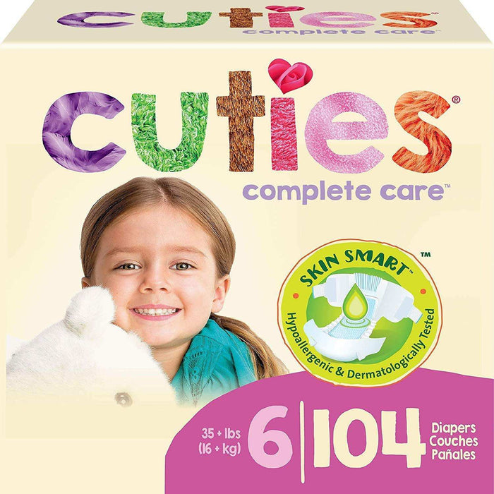 Cuties Complete Care Baby Diapers – Size 6 - Elvoros