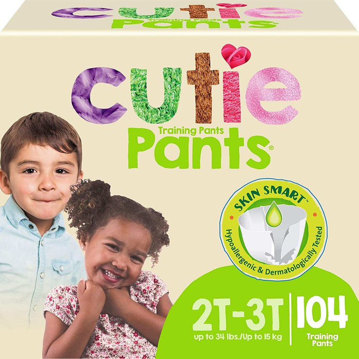 Cuties Potty Training Pants for Girls and Boys - 2T/3T - Elvoros