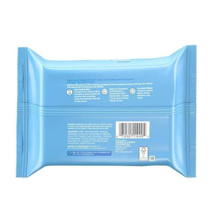 Neutrogena Makeup Remover Towelettes Fragrance Free - 25 ct - Elvoros