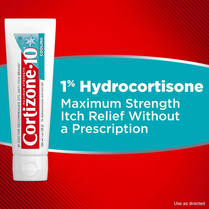 Cortizone-10 Maximum Strength Anti-Itch Cooling Gel