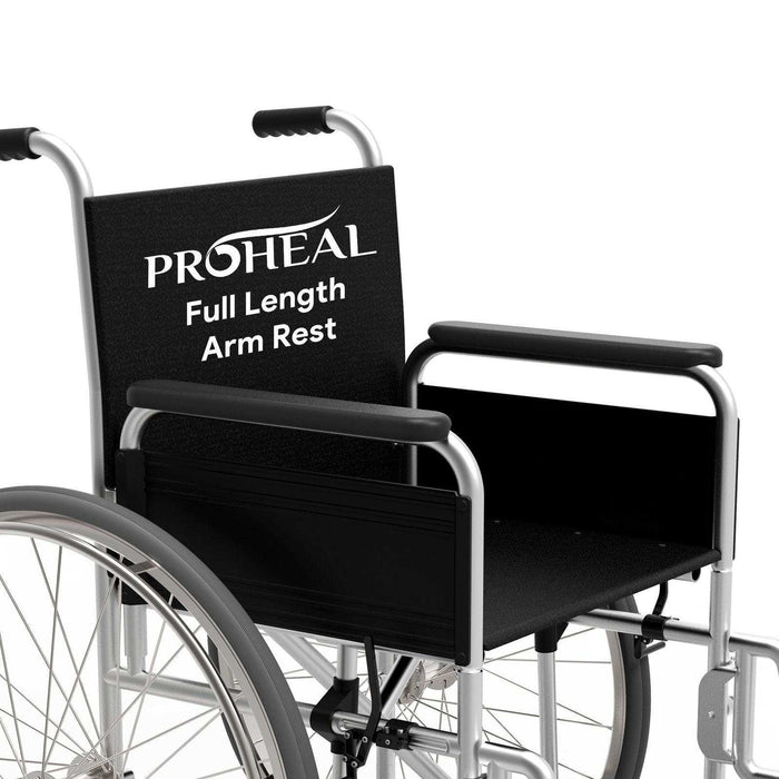 ProHeal Desk Length Wheelchair Armrest - Elvoros