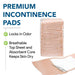 Disposable Bed Pads 36x70", 31x31" Pad and Tuckable Sides - Elvoros