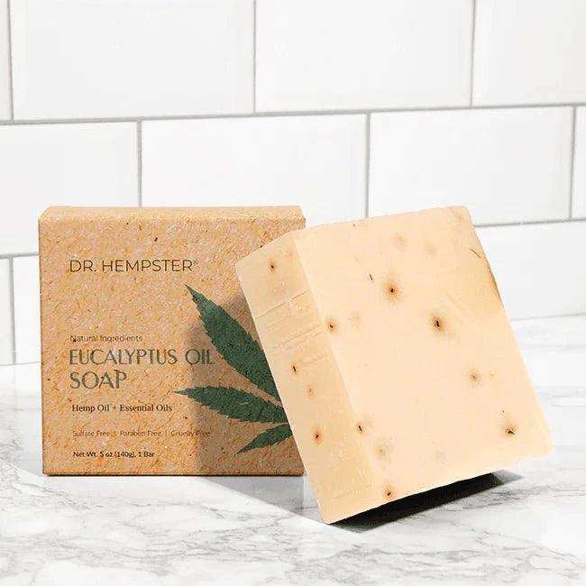 Dr. Hempster Sore Healing Hemp & Eucalyptus Soap - Elvoros