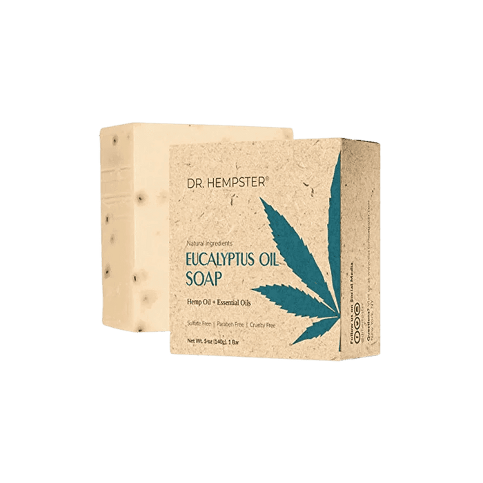 Dr. Hempster Sore Healing Hemp & Eucalyptus Soap - Elvoros