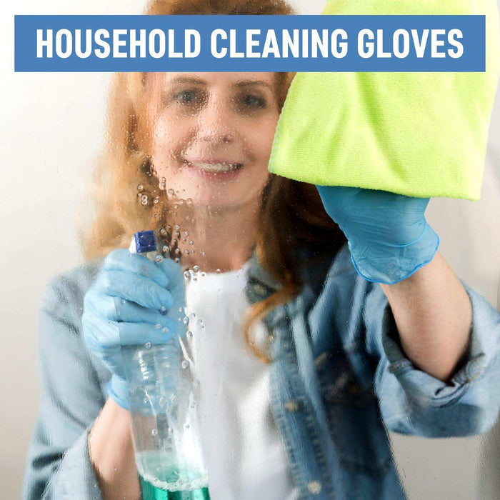 DRE Health Blue Nitrile Gloves - Powder Free - Elvoros