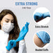 DRE Health Blue Nitrile Gloves - Powder Free - Elvoros