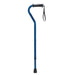 Adjustable Height Offset Handle Cane with Gel Hand Grip - Elvoros