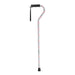 Adjustable Height Offset Handle Cane with Gel Hand Grip - Elvoros