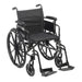 Drive Medical Cruiser X4 Lightweight Dual Axle Wheelchair with Adjustable Detachable Arms - Elvoros