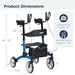 Drive Medical Elevate Upright Walker - Elvoros