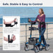 Drive Medical Elevate Upright Walker - Elvoros