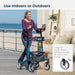 Drive Medical Elevate Upright Walker - Elvoros