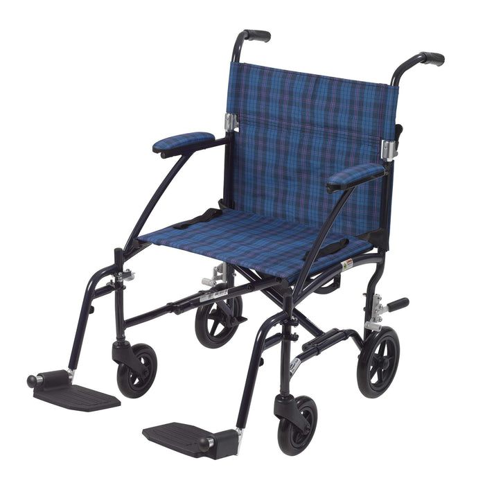 Drive Medical Fly Lite Ultra Lightweight Transport Wheelchair - Elvoros