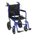 Drive Medical Lightweight Expedition Transport Wheelchair with Hand Brakes - Elvoros
