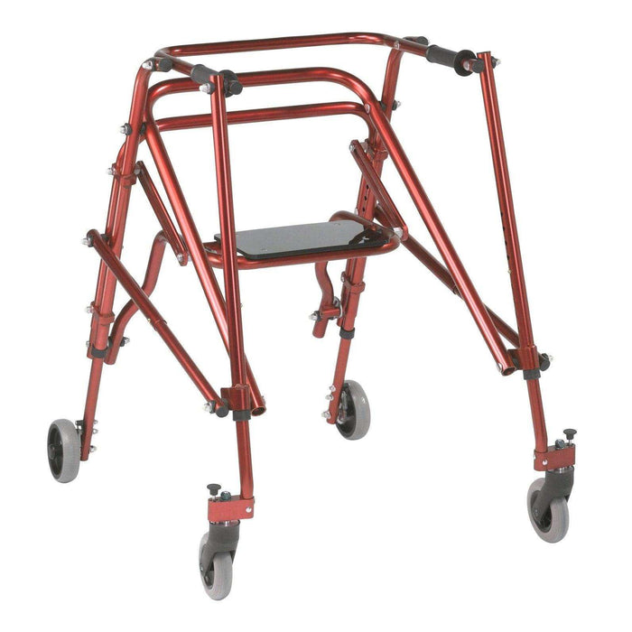 Drive Medical Nimbo 2G Lightweight Posterior Walker with Seat - Elvoros