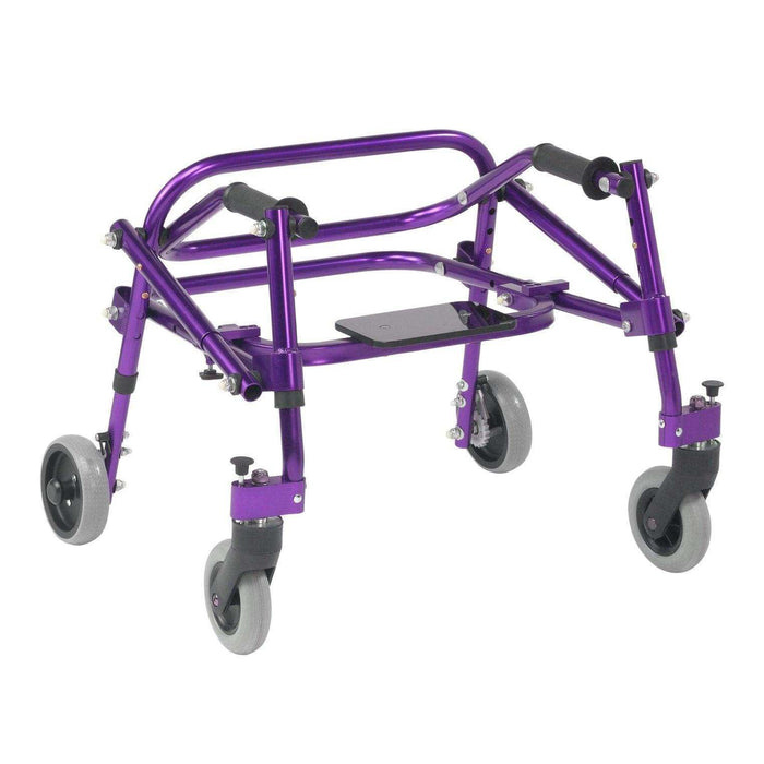 Drive Medical Nimbo 2G Lightweight Posterior Walker with Seat - Elvoros