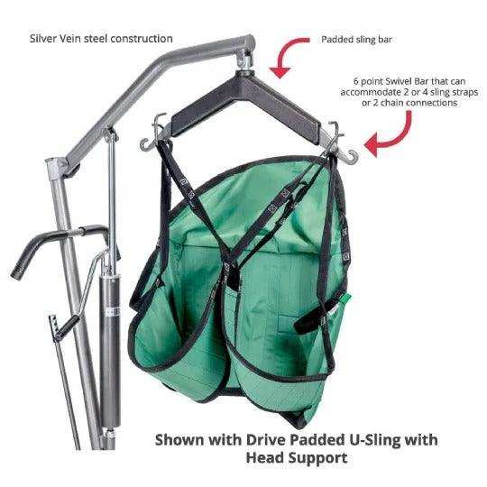 Drive Medical Padded U Sling - Elvoros