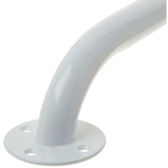Drive Medical Powder Coated Grab Bar - White - Elvoros