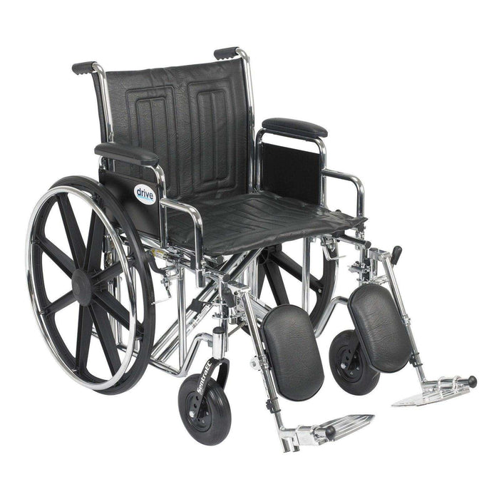Drive Medical Sentra EC Heavy Duty Wheelchair - Elvoros
