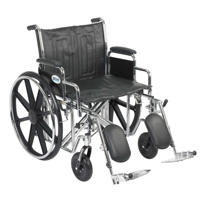 Drive Medical Sentra EC Heavy Duty Wheelchair - Elvoros