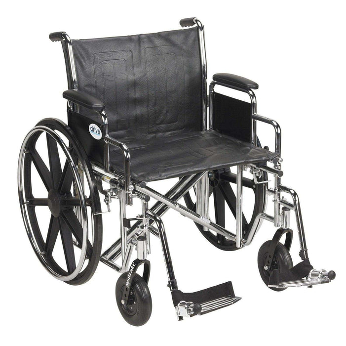 Drive Medical Sentra EC Heavy Duty Wheelchair - Elvoros
