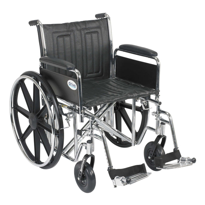 Drive Medical Sentra EC Heavy Duty Wheelchair - Elvoros