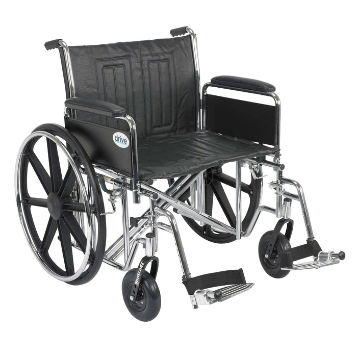 Drive Medical Sentra EC Heavy Duty Wheelchair - Elvoros