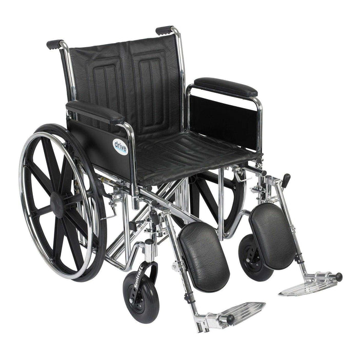 Drive Medical Sentra EC Heavy Duty Wheelchair - Elvoros
