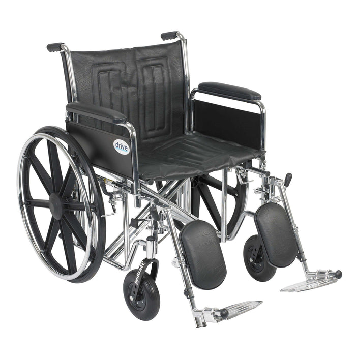 Drive Medical Sentra EC Heavy Duty Wheelchair - Elvoros