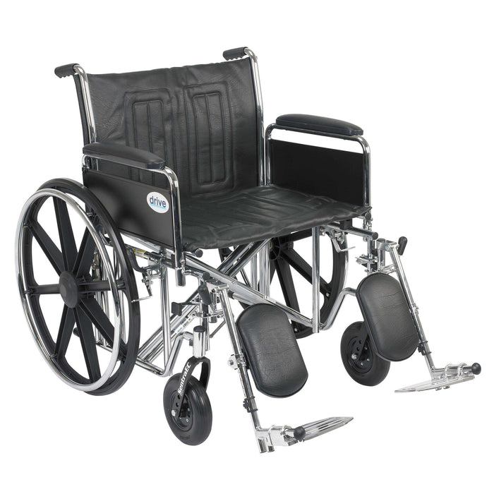 Drive Medical Sentra EC Heavy Duty Wheelchair - Elvoros
