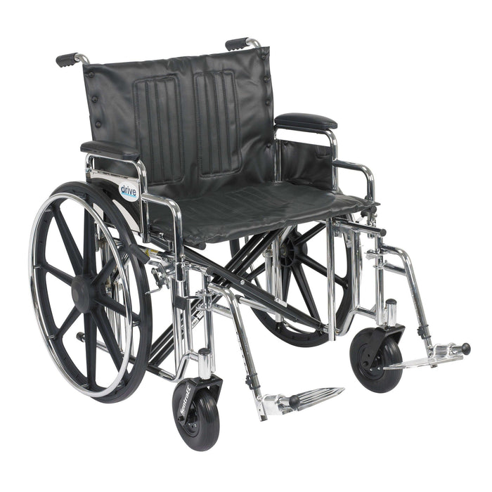 Drive Medical Sentra Extra Heavy Duty Wheelchair - Elvoros