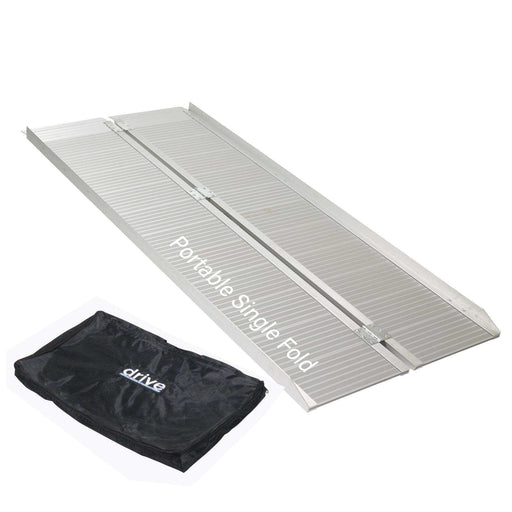 Drive Medical Single Fold Portable Wheelchair Scooter Ramp - Elvoros