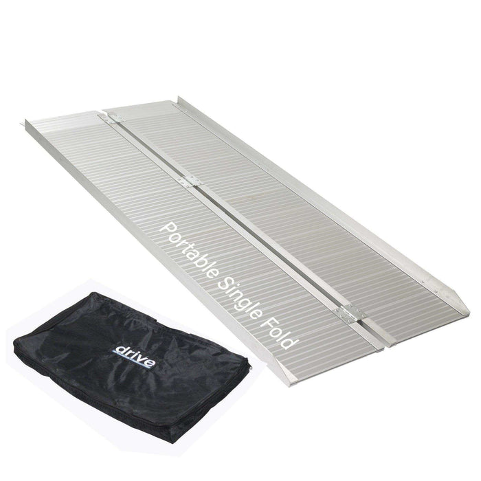 Drive Medical Single Fold Portable Wheelchair Scooter Ramp - Elvoros