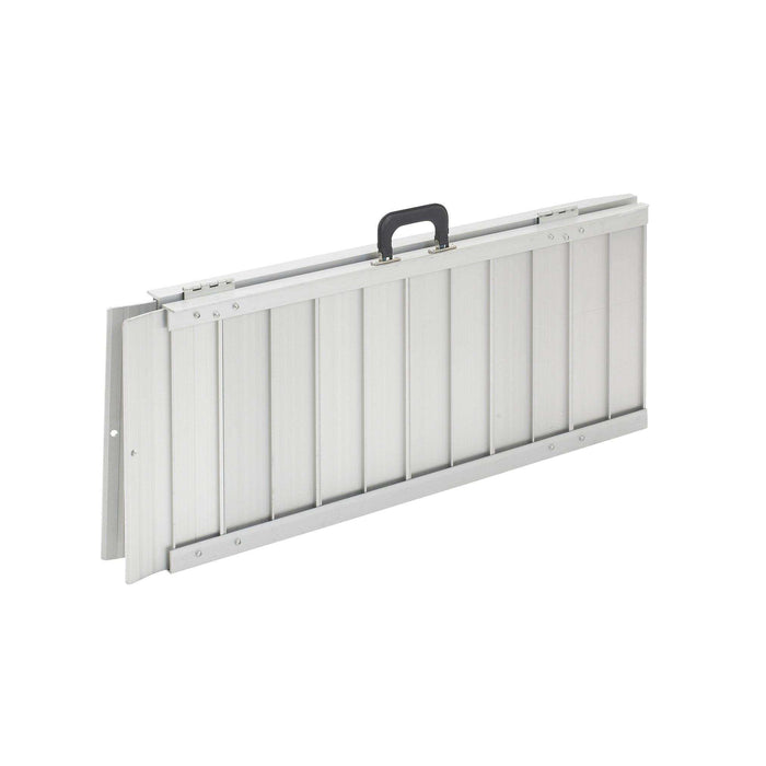 Drive Medical Single Fold Portable Wheelchair Scooter Ramp with Carry Handle and Travel Bag - Elvoros