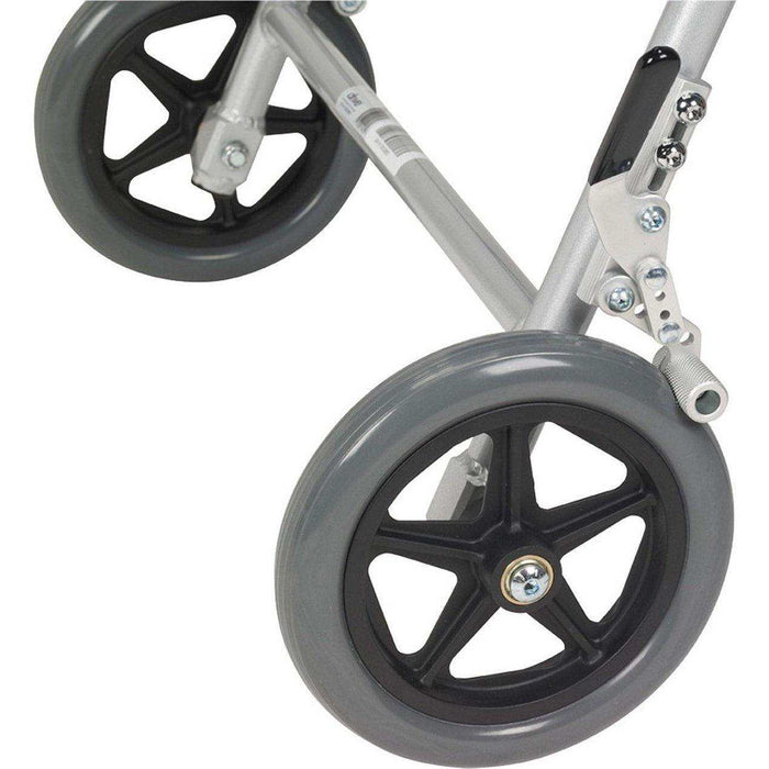 Drive Medical Super Light Folding Transport Wheelchair with Carry Bag - Elvoros