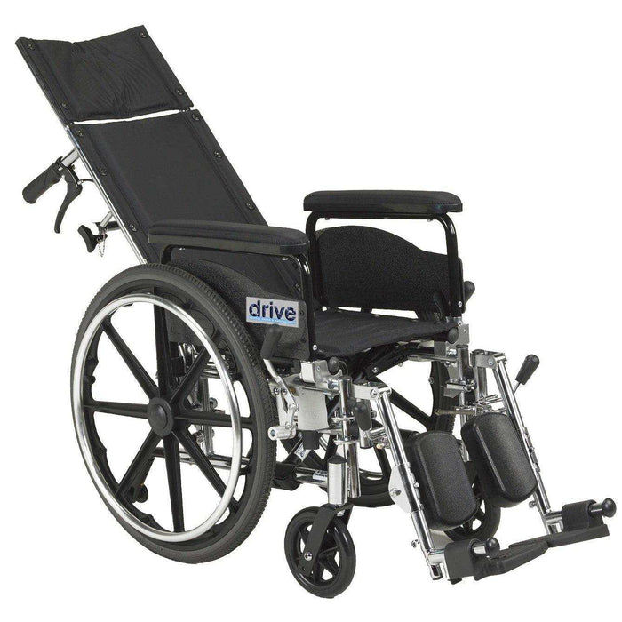 Drive Medical Viper Plus GT Full Reclining Wheelchair - Elvoros