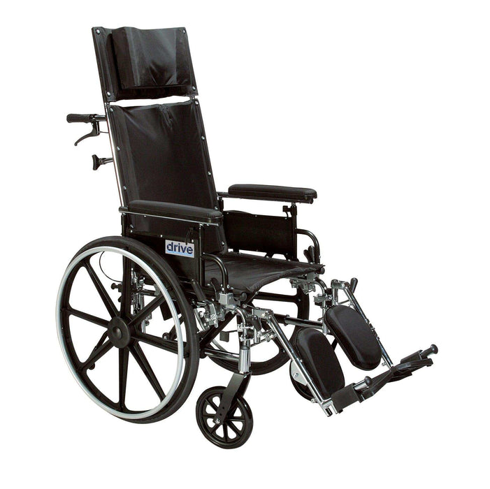 Drive Medical Viper Plus GT Full Reclining Wheelchair - Elvoros