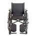 Drive Medical Viper Wheelchair with Flip Back Removable Arms - Elvoros