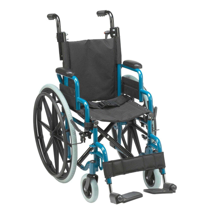 Drive Medical Wallaby Pediatric Folding Wheelchair - Elvoros