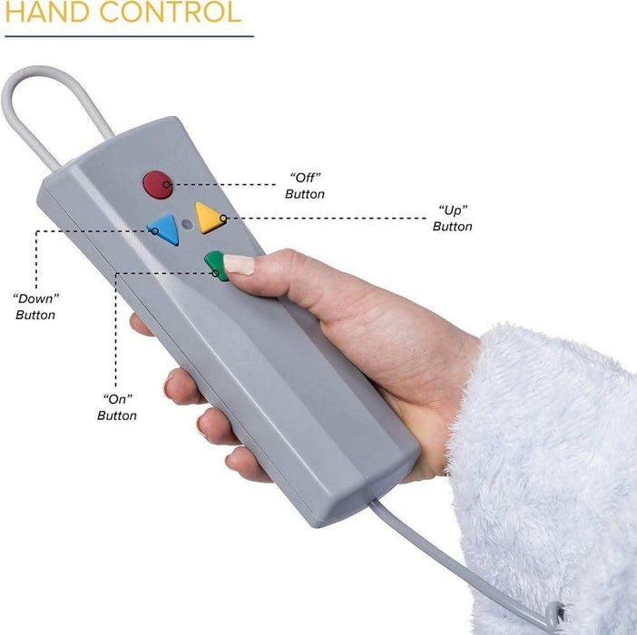 Drive Medical Whisper Ultra Quiet Bath Lift - Blue - Elvoros