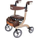 Drive Medical Nitro DLX Euro Style Rollator Rolling Walker - Elvoros